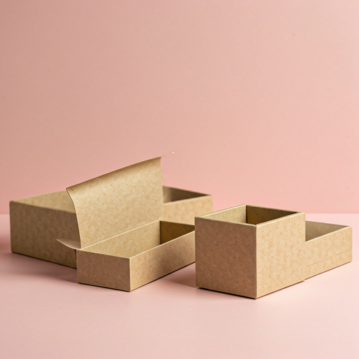 Selection of empty gift boxes